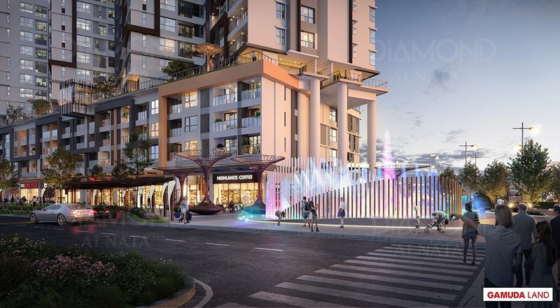 Giá Shophouse mặt tiền đại lộ Gamuda