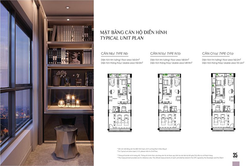 Mặt bằng căn Sky Linked Villa khu Diamond Alnata Plus